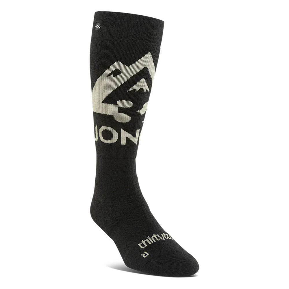 32 W JONES MERINO SOCK BLACK L/XL