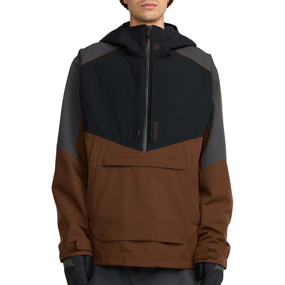 VOLCOM BRIGHTON PULLOVER BROWN L