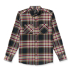 VOLCOM NETASTONE FLANNEL LONG-SLEEVE SHIRT ANTIQUE BLACK L