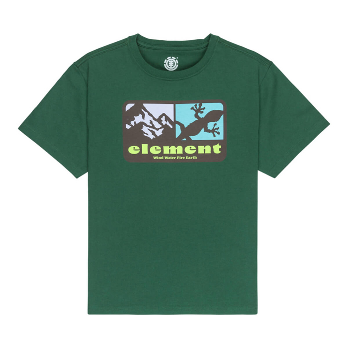 ELEMENT MEMORY T-SHIRT Y DARK GREEN XL/16