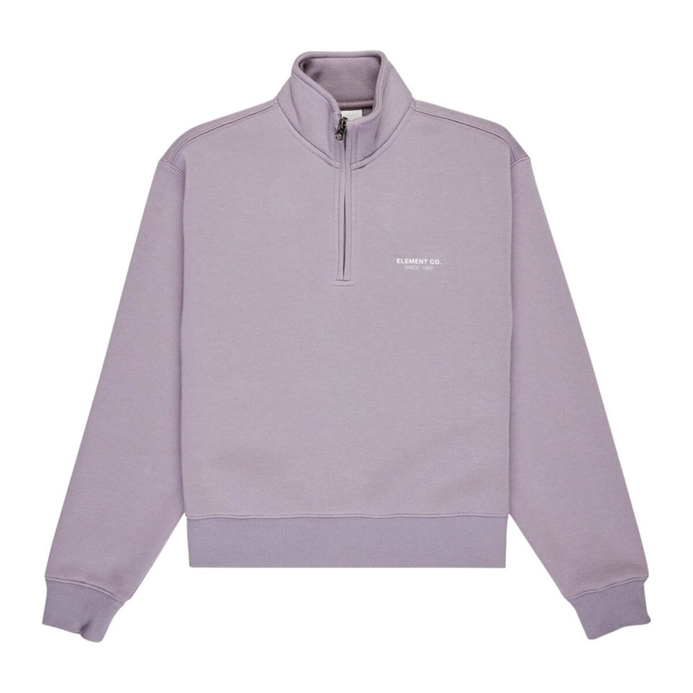ELEMENT ELEMENT CO QUARTER ZIP W MINIMAL GRAY S/8