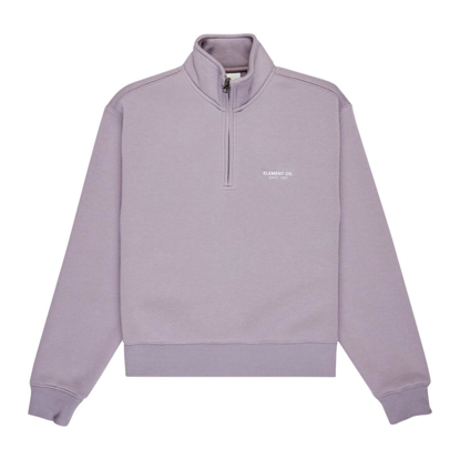 ELEMENT ELEMENT CO QUARTER ZIP W MINIMAL GRAY S/8