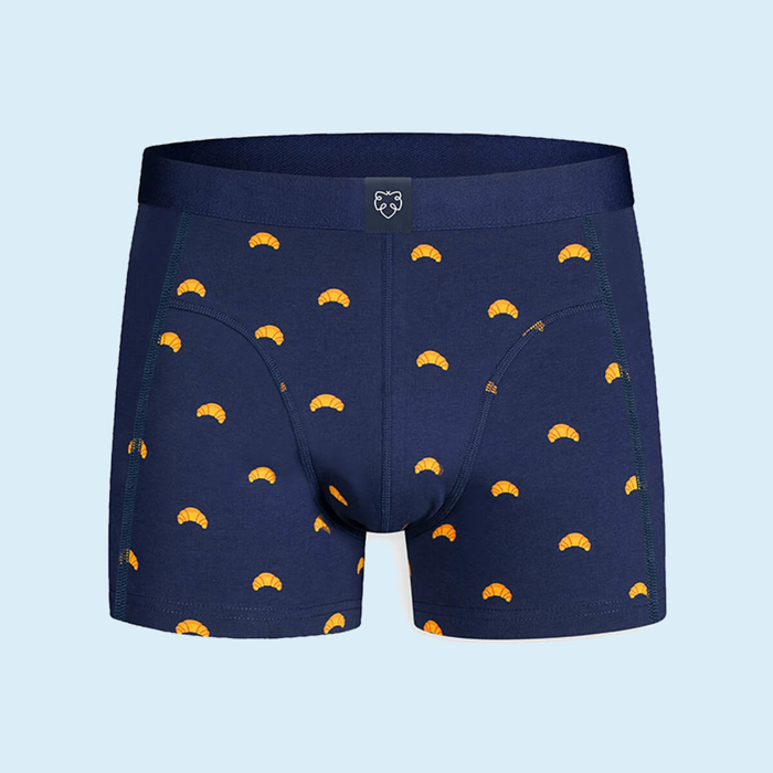 ADAM BOXER BRIEF NAVY CROISSANT BLACK IRIS M
