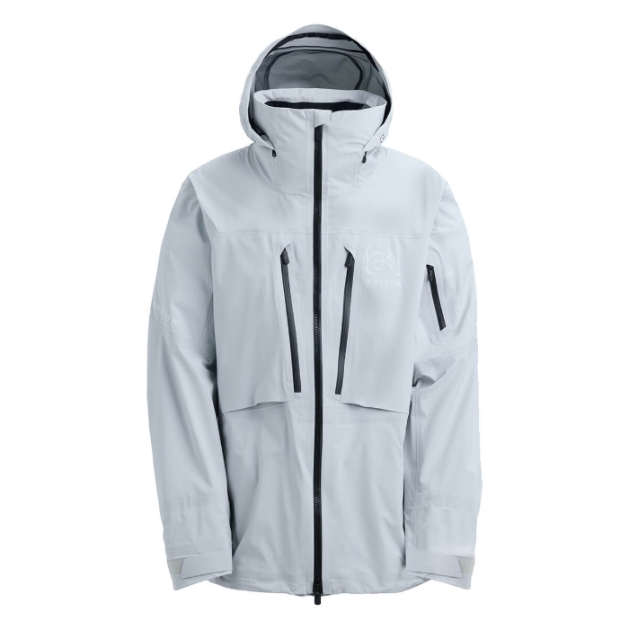 BURTON MEN'S [AK] HOVER GORE-TEX STRETCH 3L JACKET GRAY CLOUD L