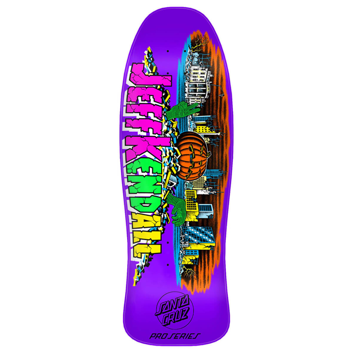 SANTA CRUZ KENDALL PUMPKIN REISSUE 10.0" DECK 10.0"