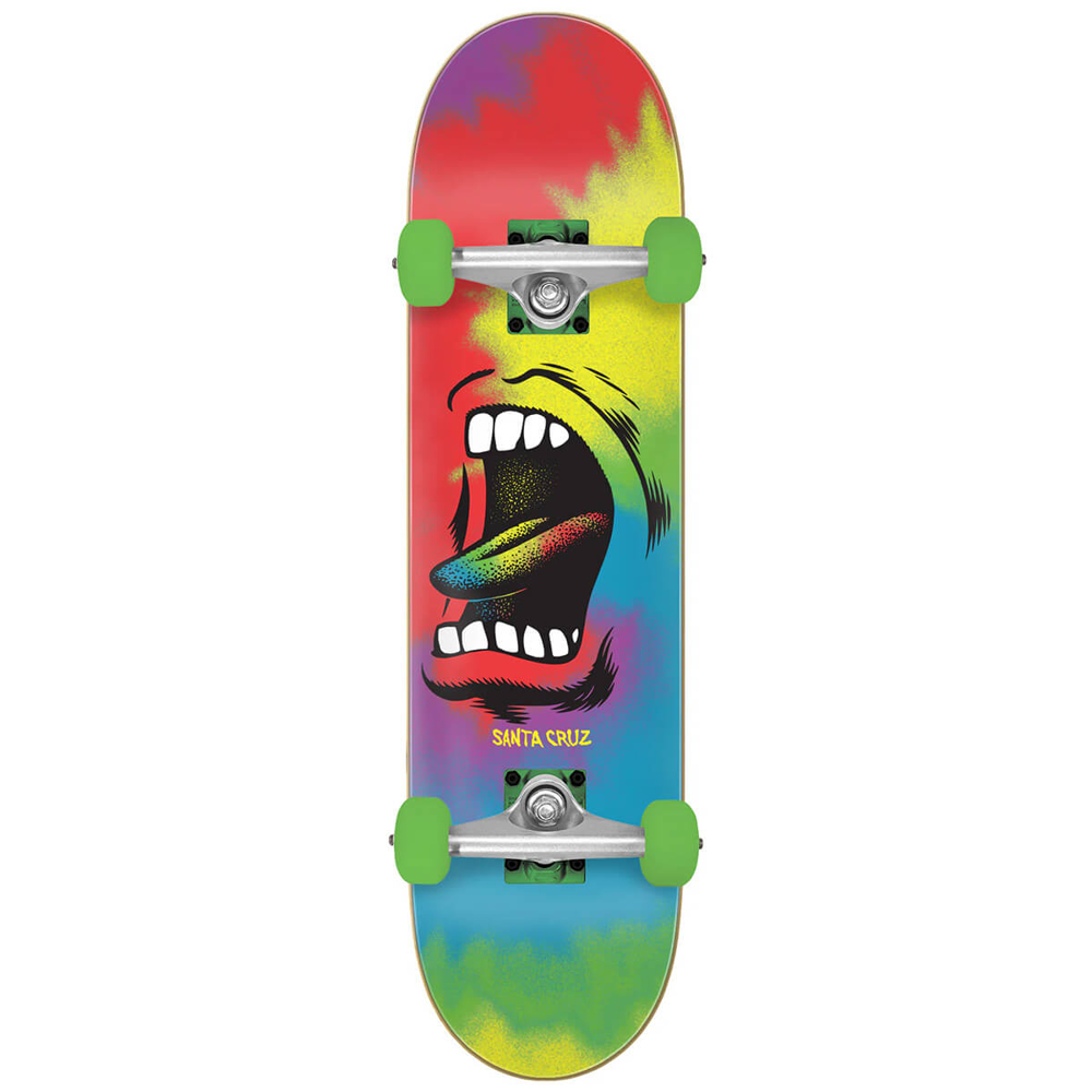 SANTA CRUZ BIG MOUTH TIE DYE FULL 8.0" COMPLETE 8.0"