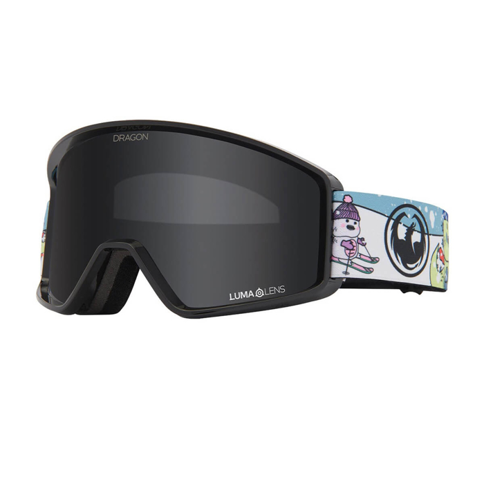 DRAGON DXT OTG 2 POWDAY/LUMALENS DARK SMOKE UNI