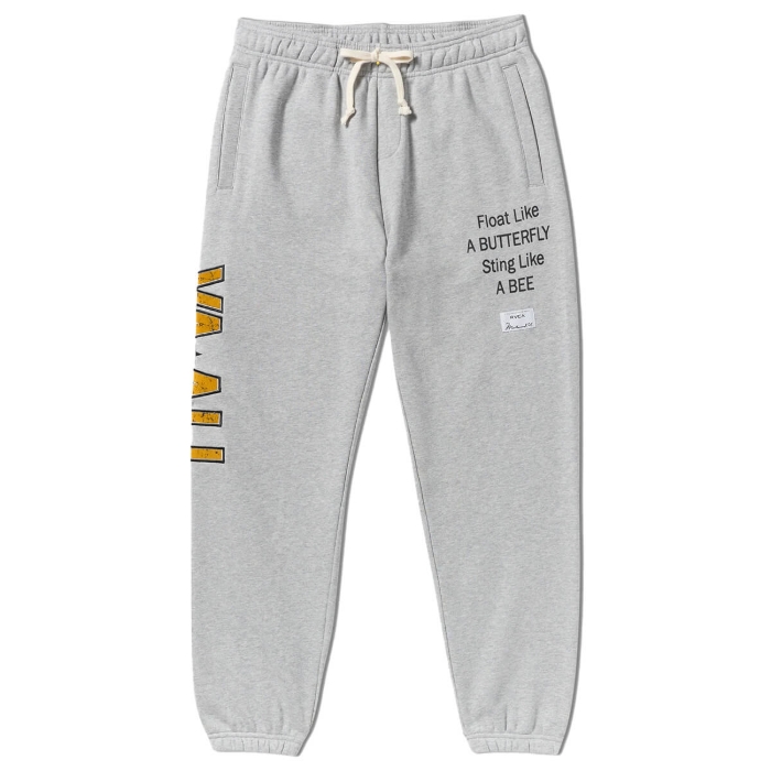 RVCA VA X ALI SWEATPANT HEATHER GREY L