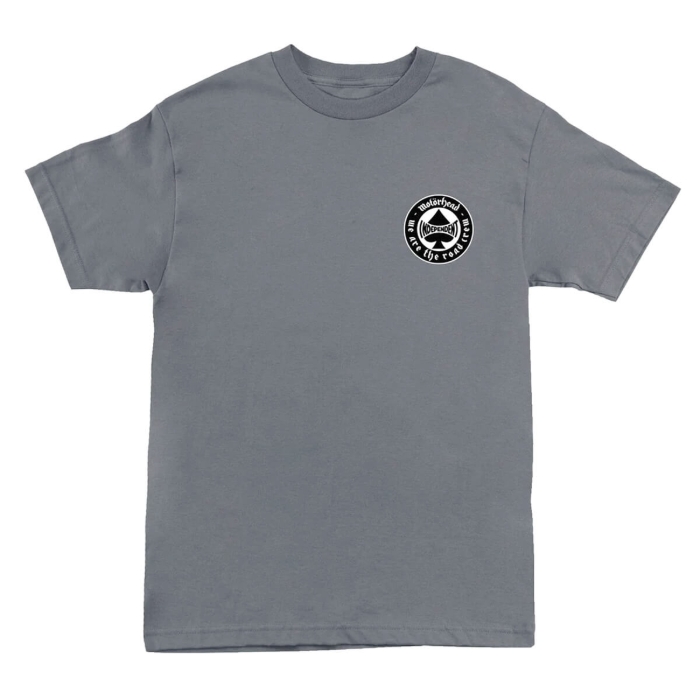 INDEPENDENT MOTÖRHEAD SPADE T-SHIRT CHARCOAL L