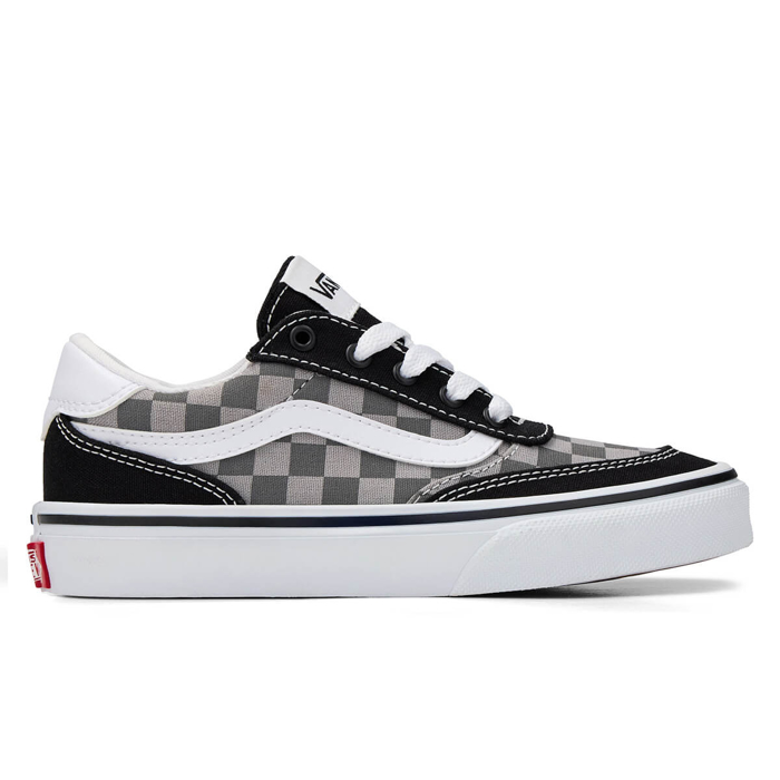VANS BROOKLYN LS TONAL CHECK PEWTER 31,5