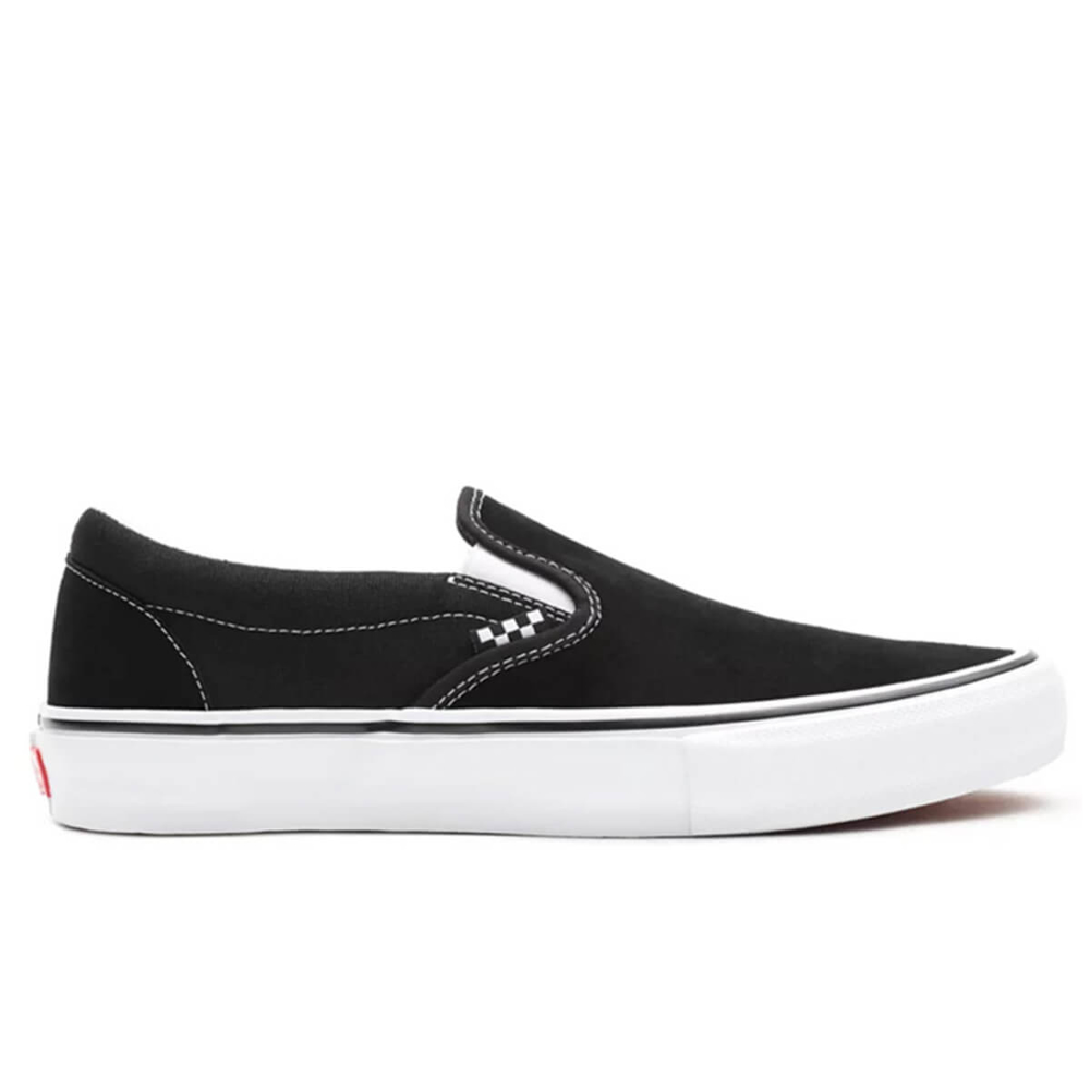VANS SKATE SLIP-ON BLACK/WHITE 46