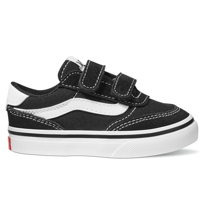 VANS BROOKLYN LS V SUEDE/CANVAS BLACK/WHITE 19