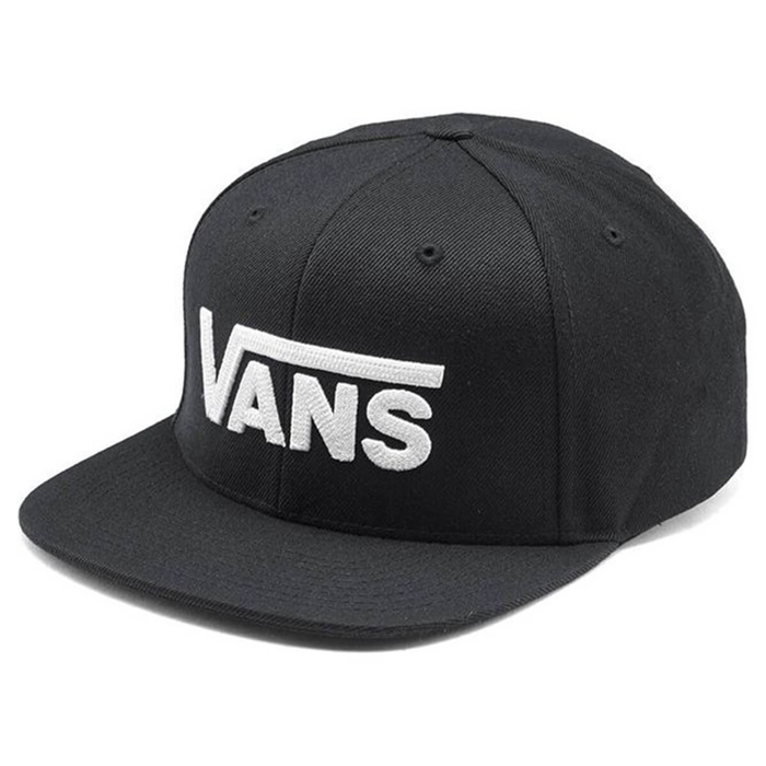 VANS DROP V LOGO SNAPBACK BLACK UNI