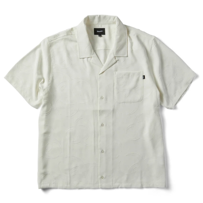 HUF SECTOR JACQUARD SHIRT BLEACH XL