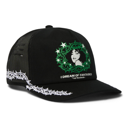 HUF FANTASIES TRUCKER BLACK UNI