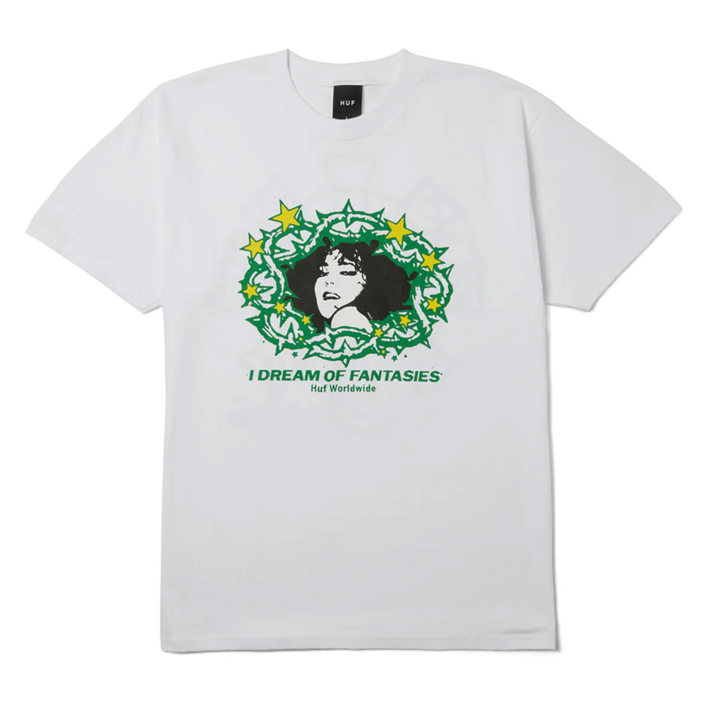 HUF FANTASIES T-SHIRT WHITE M