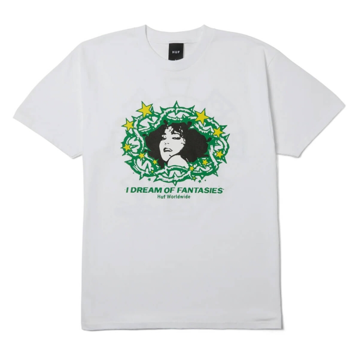 HUF FANTASIES T-SHIRT WHITE M