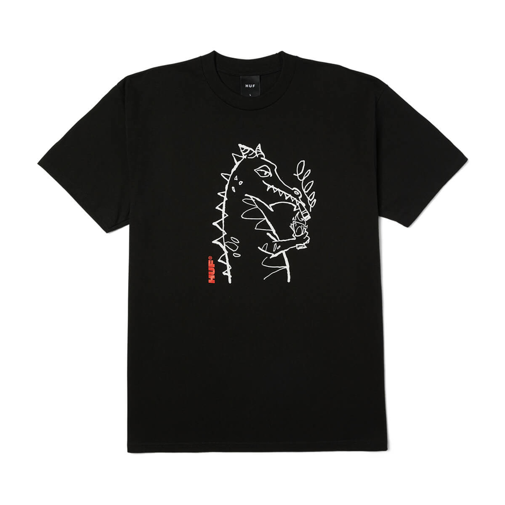 HUF CASH DRAGON T-SHIRT BLACK M