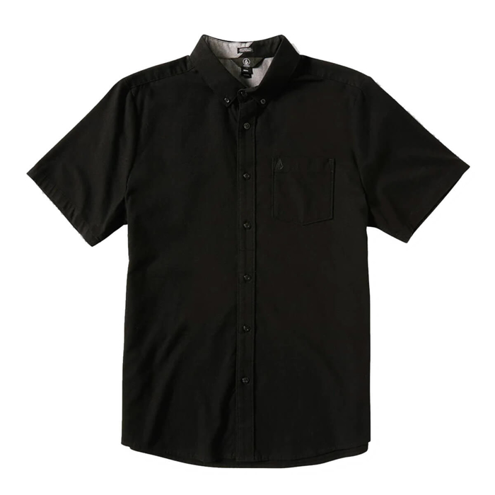 VOLCOM EVERETT OXFORD SHIRT NEW BLACK L