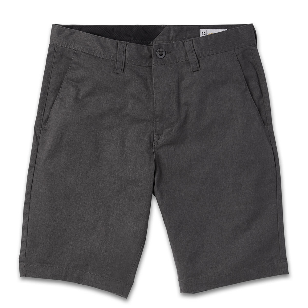 VOLCOM FRICKIN MDN STRCH SHORT 21" CHARCOAL HEATHER 38