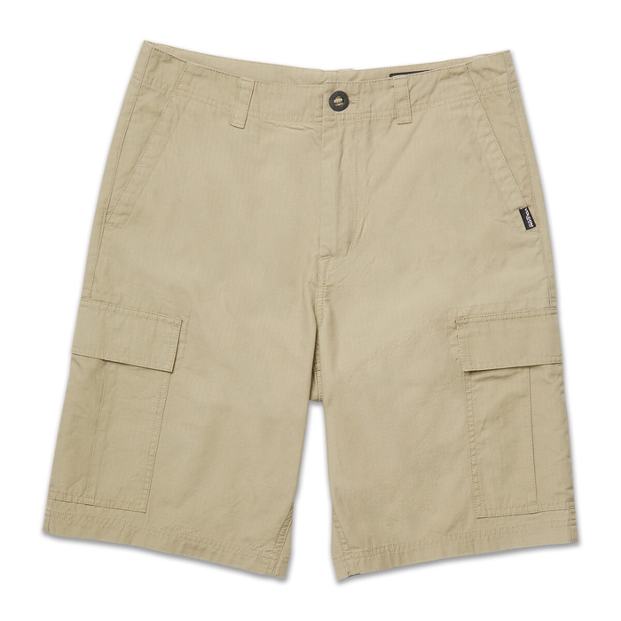 VOLCOM STRANGE TRIPPER CARGO SHORT 22" KHAKI 28
