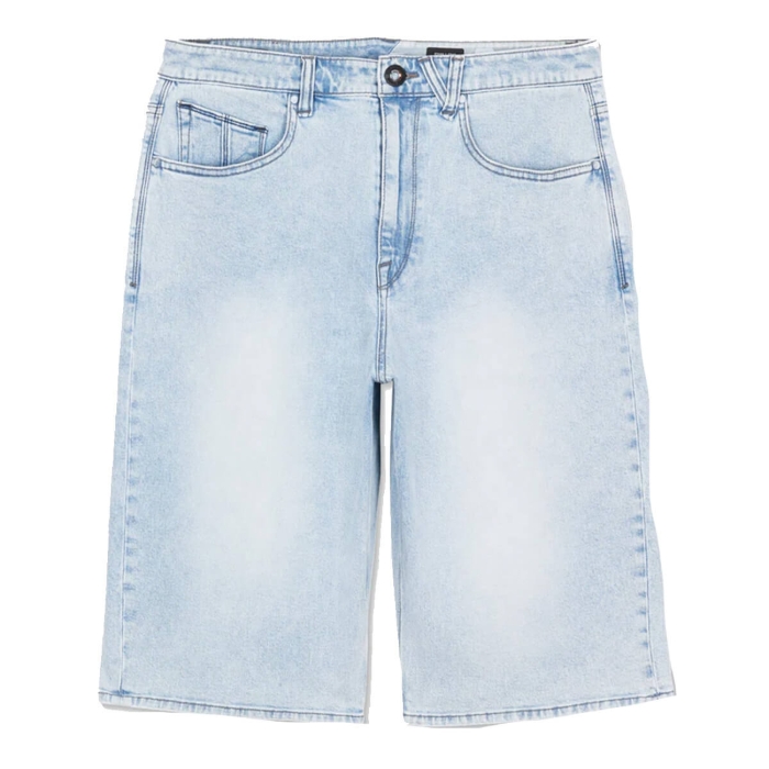 VOLCOM CHILLOW DENIM SHORT 24" DESERT DIRT INDIGO 36