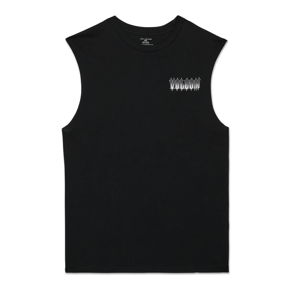 VOLCOM GAMMA DOOM TANK TOP BLACK M