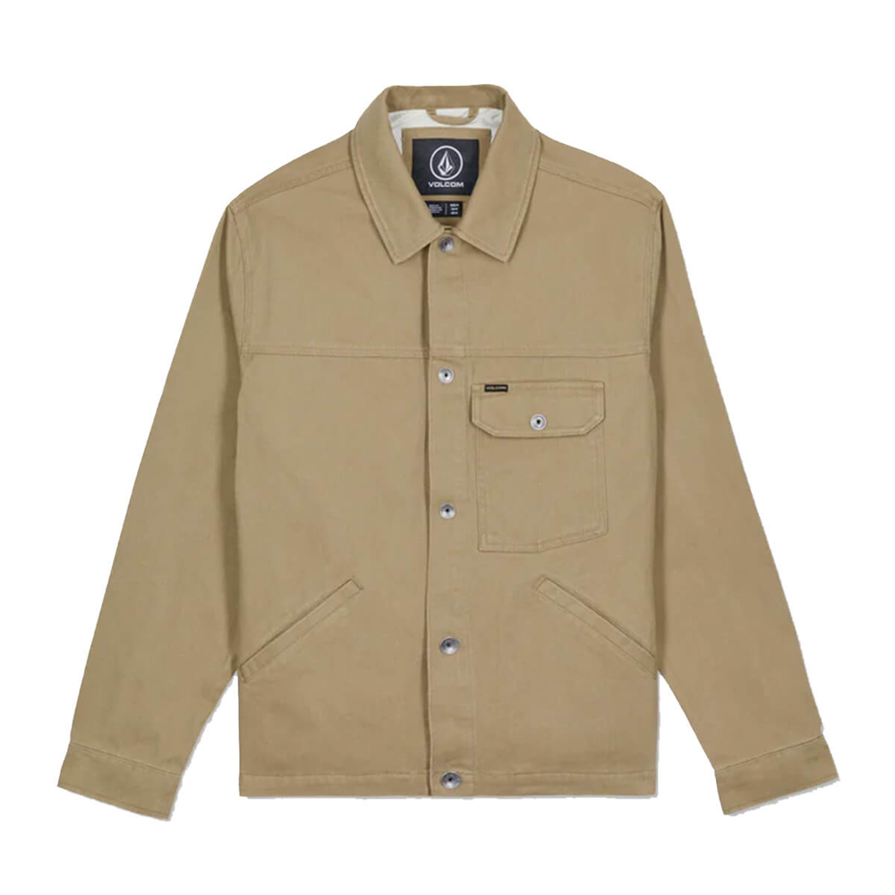 VOLCOM LOSTCONTROL JACKET DARK KHAKI L