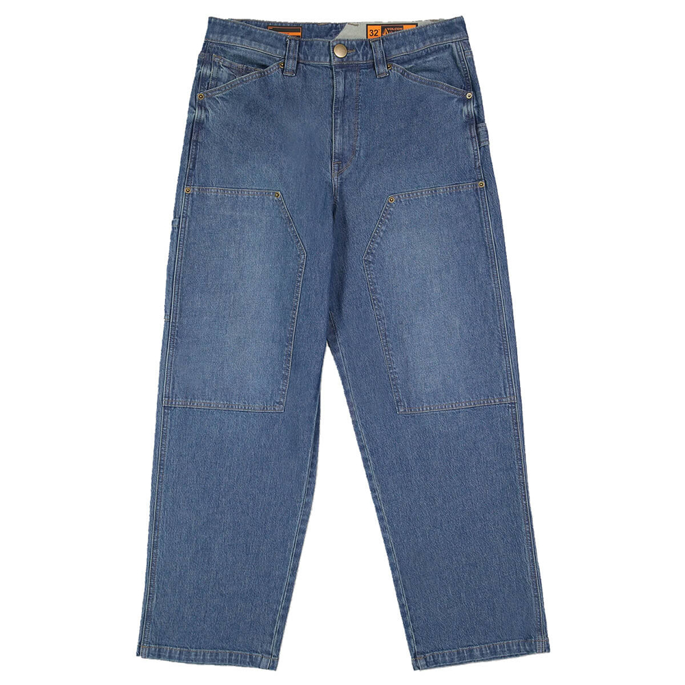VOLCOM WORK CARPENTER DENIM PARK BLUE 30