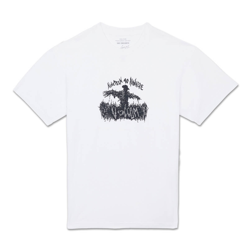 VOLCOM FA GONY ZUBIZARRETA LSE T-SHIRT WHITE L