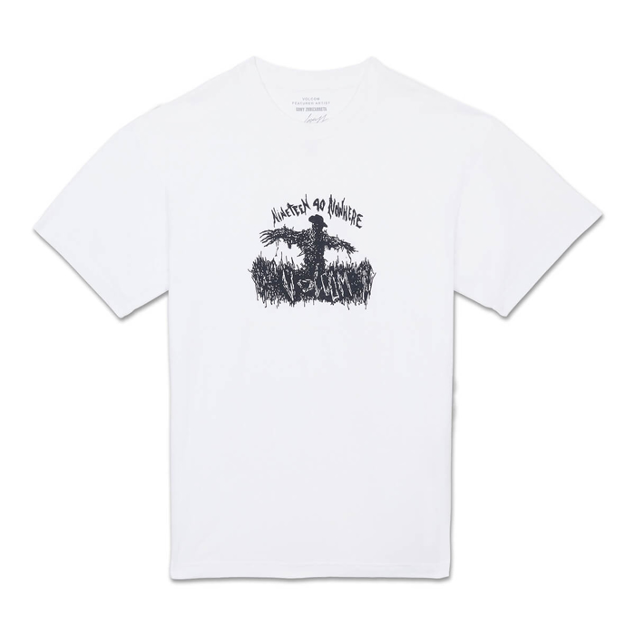 VOLCOM FA GONY ZUBIZARRETA LSE T-SHIRT WHITE L
