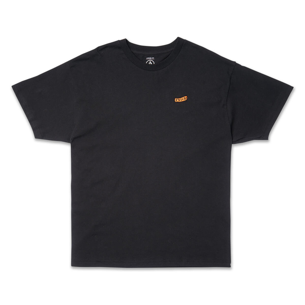 VOLCOM PISTOL STONE LSE T-SHIRT BLACK L