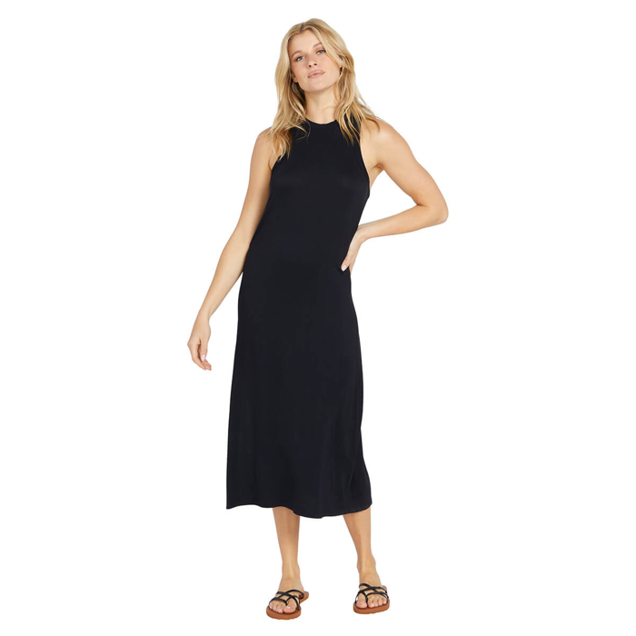 VOLCOM STONELIGHT DRESS BLACK M