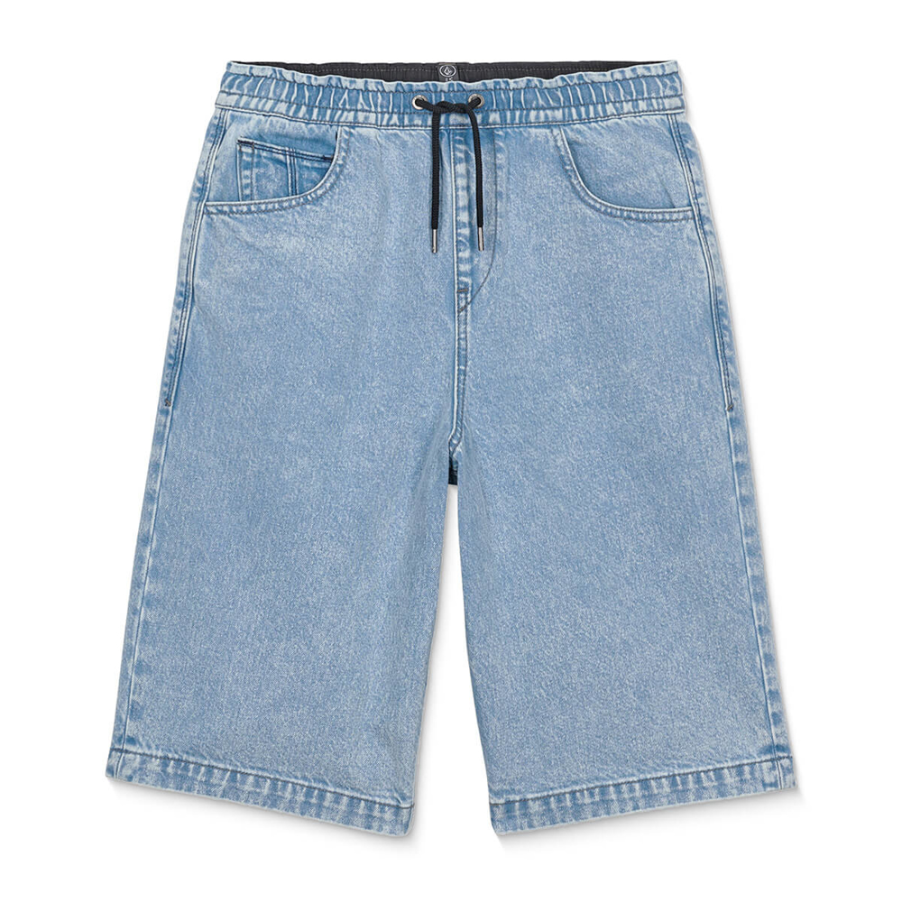 VOLCOM FREAZY LOOSE DENIM EW SHORT PALE AQUA XL