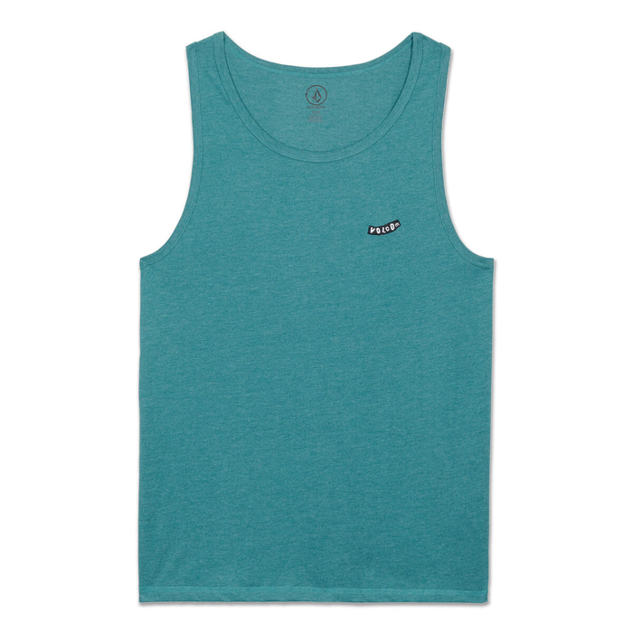 VOLCOM PISTOL STONE TANK TOP RIFLE GREEN L