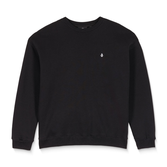 VOLCOM SINGLE STONE CREW BLACK L