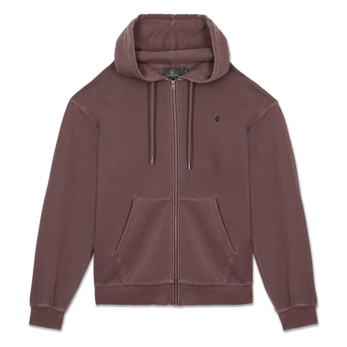 VOLCOM SINGLE STONE TW ZIP PULLOVER PISTOL PUNCH L