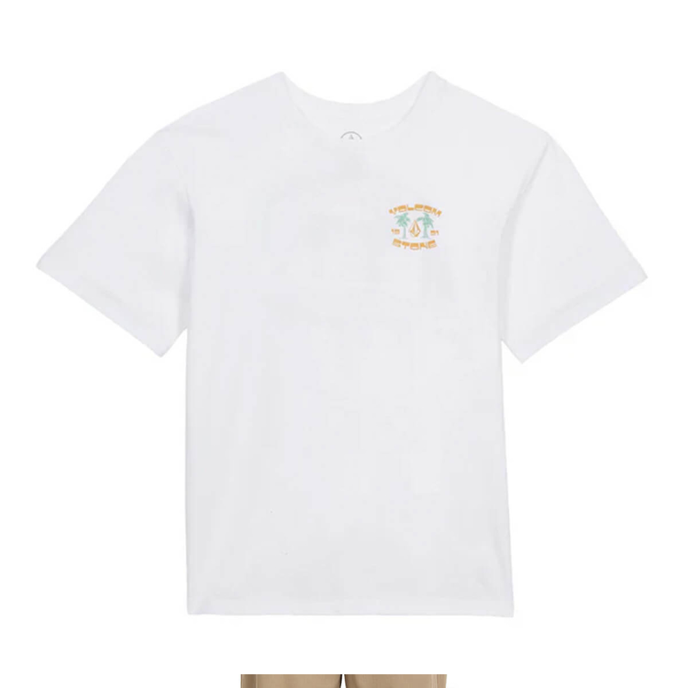 VOLCOM 91 PALM T-SHIRT WHITE M