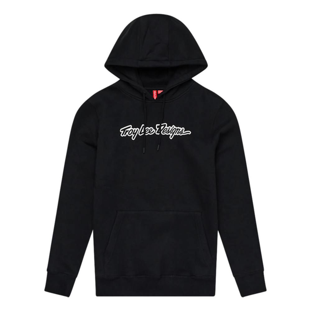 TROY LEE DESIGNS SIGNATURE PULLOVER HOODIE SIGNATURE BLACK 2X