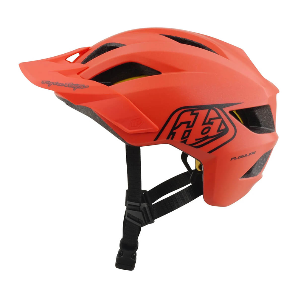 TROY LEE DESIGNS YOUTH FLOWLINE HELMET POINT CORAL / CHARCOAL UNI