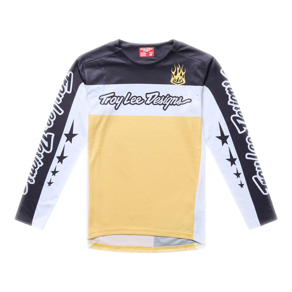 TROY LEE DESIGNS YOUTH SPRINT PRO JERSEY YO MOTO BUTTER S