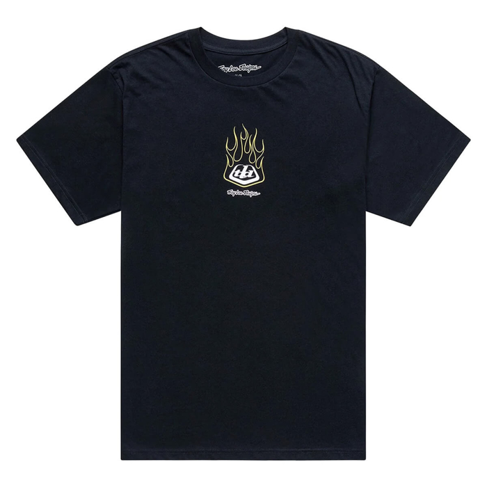 TROY LEE DESIGNS FLAME2 T-SHIRT FLAME2 BLACK XL