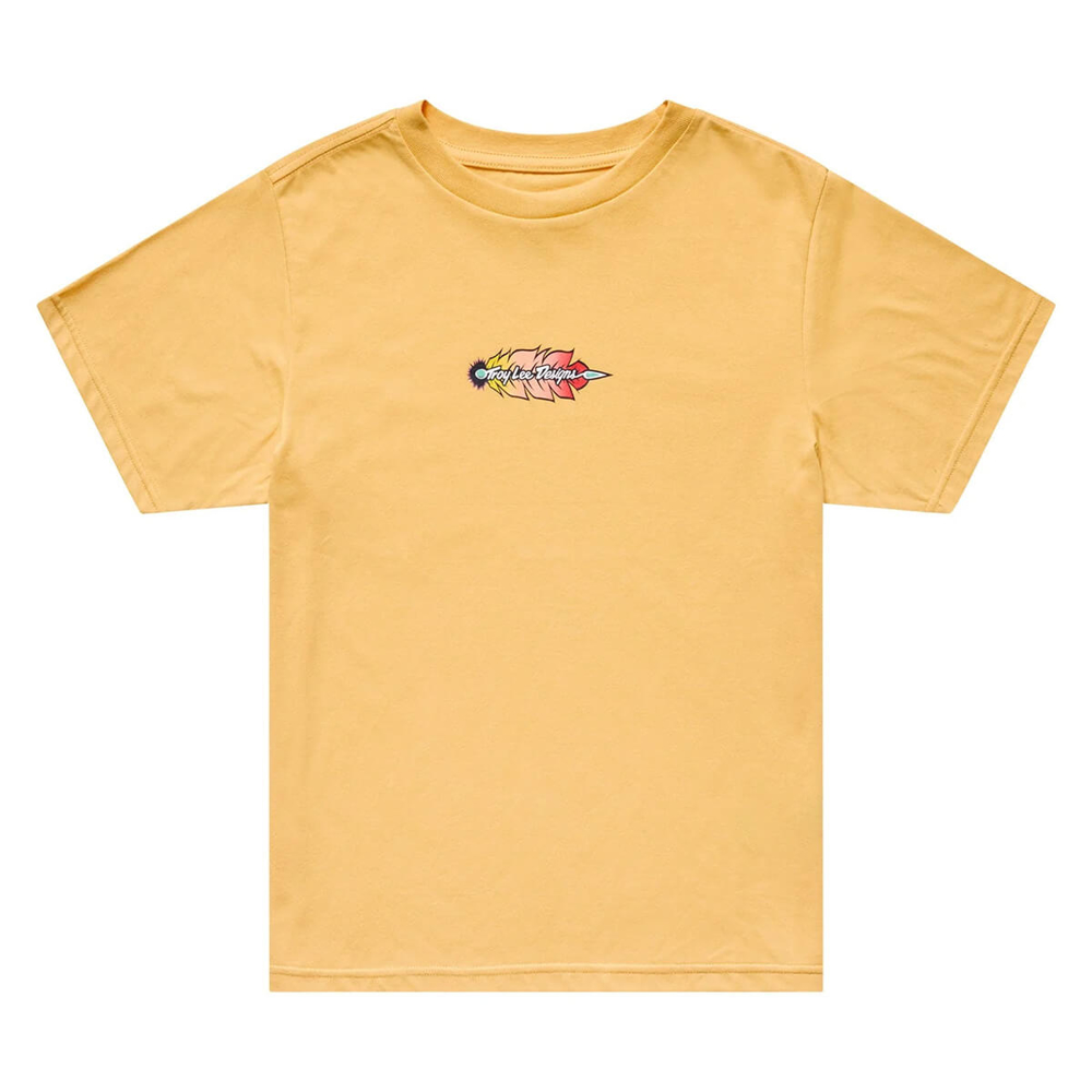 TROY LEE DESIGNS FEATHERLITE T-SHIRT FEATHERLITE BLEACHED MELON S