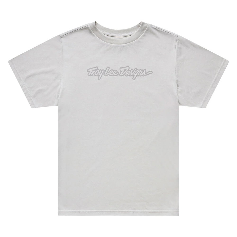 TROY LEE DESIGNS SIGNATURE T-SHIRT SIGNATURE PUMICE S