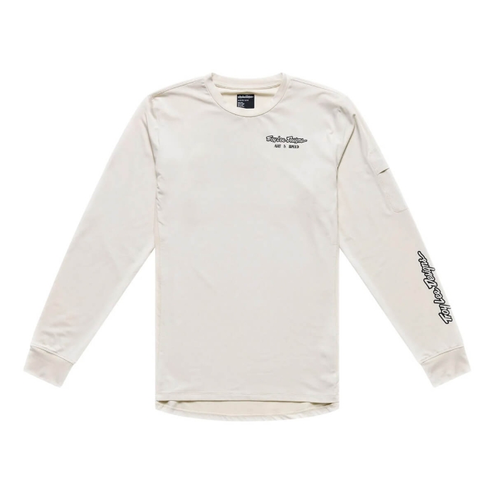 TROY LEE DESIGNS RUCKUS RIDE LONG SLEEVE TEE ART & SPEED PUMICE S