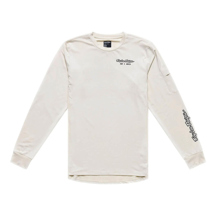 TROY LEE DESIGNS RUCKUS RIDE LONG SLEEVE TEE ART & SPEED PUMICE M
