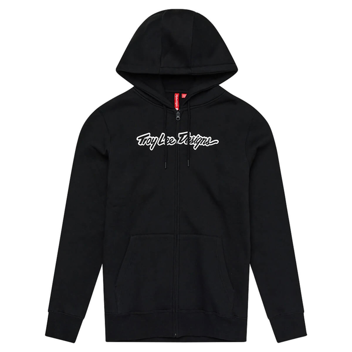 TROY LEE DESIGNS SIGNATURE ZIP UP HOODIE SIGNATURE BLACK S