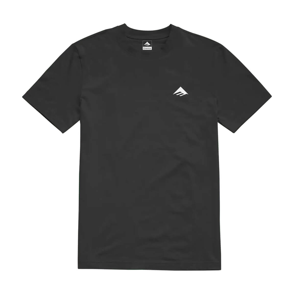 EMERICA JUSTIFIED TRIANGLE T-SHIRT BLACK L