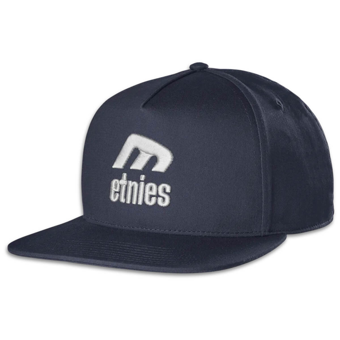 ETNIES ICON E SNAPBACK NAVY/GREY UNI