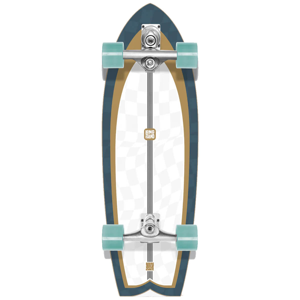 LONG ISLAND CALIFORNIA 75TH 30" VOLKSWAGEN X SURFSKATE COMPLETE 30"